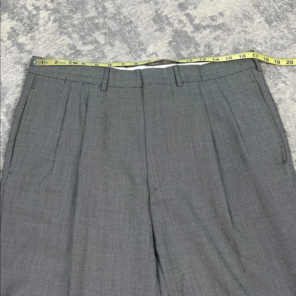 NWT Abla Italy Gray Patterned Wool Suit Blazer Pants Formal Business IT 52